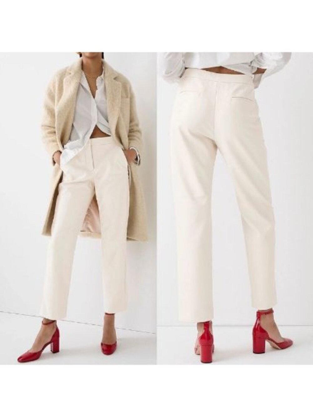 J. Crew Kate Pants in Bone